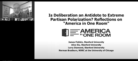 James Fishkin: Is Deliberation an Antidote to Extreme Partisan Polarization?