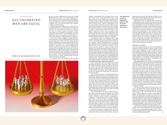 Om resultatet av våra handlingar är att vissa människor aldrig kommer att existera - bör vi bry oss?