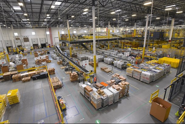 Amazons Fulfillment center i Maryland, USA